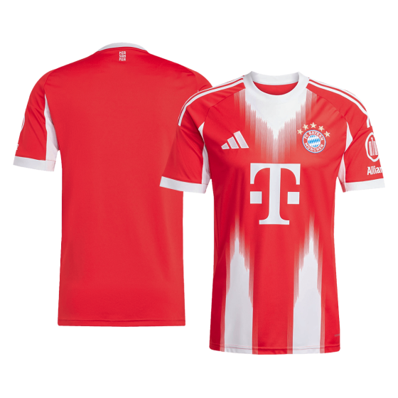 拜仁慕尼黑主场足球球衣套装 2025_26 （球衣+短裤）
