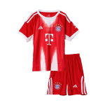 拜仁慕尼黑主场足球球衣套装 2025_26 儿童款（球衣+短裤）