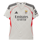 本菲卡客场足球球衣 2025_26 米色