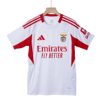 本菲卡第三客场足球球衣 2025_26 白色