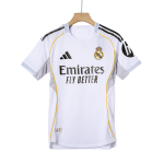 卡马维加 #6 皇家马德里主场足球球衣 2025_26 白色