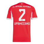 拜仁慕尼黑乌帕梅卡诺 #2 主场足球球衣 2025_26