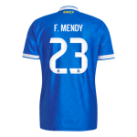 F. 门迪 #23 皇家马德里第三客场足球球衣 2025_26 蓝色
