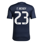 F.门迪 #23 皇家马德里客场足球球衣 2025_26 海军蓝