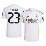 F.MENDY #23 皇家马德里主场足球球衣 2025_26 白色