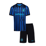 国际米兰主场足球球衣套装2025_26 儿童款（球衣+短裤）