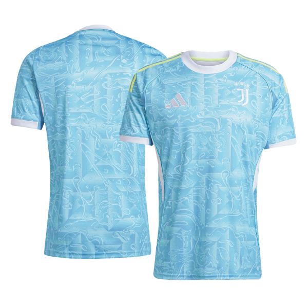 尤文图斯客场足球球衣 2025_26 绿色