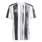 尤文图斯主场足球球衣 2025_26 黑白