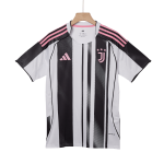 尤文图斯主场足球球衣 2025_26 黑白