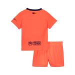 巴塞罗那第三客场足球球衣套装25_26 Orange