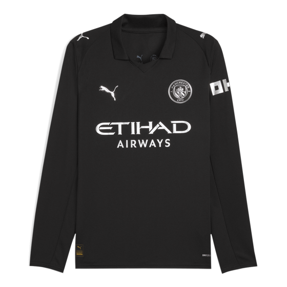 Manchester City Away Soccer Jersey Retro 2025_26 - Long Sleeve