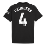 曼彻斯特城雷恩德斯4号客场足球泽西2025_26