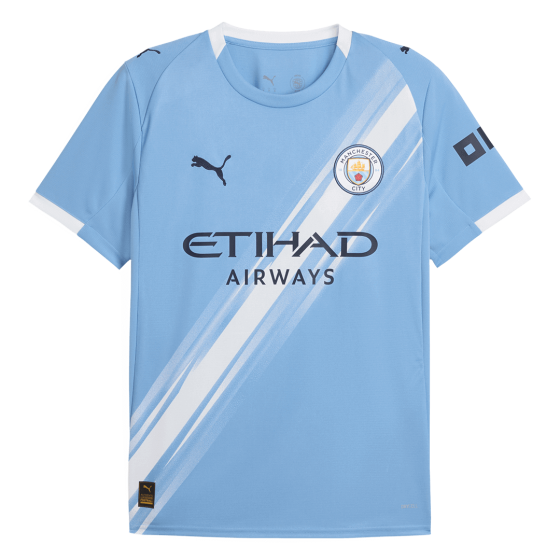 Manchester City RODRIGO #16 Home Soccer Jersey 2025_26