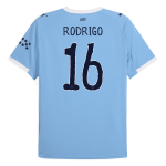 曼彻斯特城罗德里戈 #16主场足球泽西 2025_26