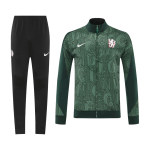 切尔西训练装备2025_26 - 绿色（夹克+裤子）