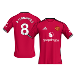 曼彻斯特联队 B.费尔南德斯 #8 主场足球球衣 2025_26