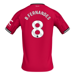 曼彻斯特联队 B.费尔南德斯 #8 主场足球球衣 2025_26