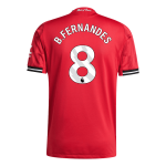 曼彻斯特联队 B.费尔南德斯 #8 主场足球球衣 2025_26