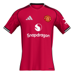 曼联主场足球球衣 2025_26 红