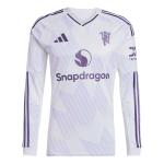 曼彻斯特联队长袖客场足球球衣2025_26