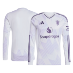 曼彻斯特联队长袖客场足球球衣2025_26