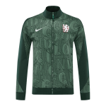 切尔西训练装备2025_26 - 绿色（夹克+裤子）