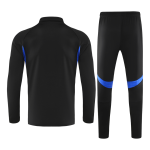 曼彻斯特联队运动衫套装 2025_26 - 黑色（上衣+裤子）