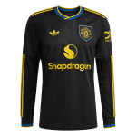 曼联第三款客场复古足球球衣 2025_26 - 长袖版