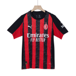 拉法·莱昂 #10 AC米兰主场足球球衣 2025_26 红黑