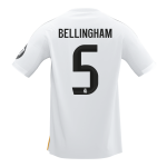 皇家马德里贝林厄姆 #5 主场足球球衣 2025_26