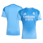 皇家马德里守门员2025_26赛季足球球衣_蓝色