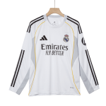 皇家马德里长袖主场足球球衣 2025_26
