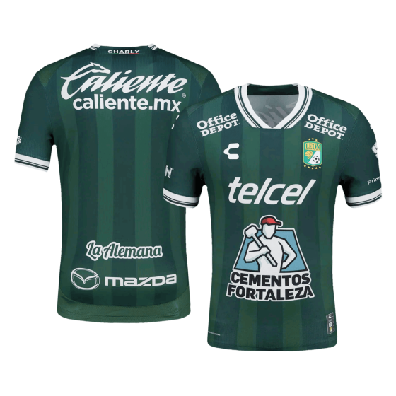 Club León Home Soccer Jersey 2025_26