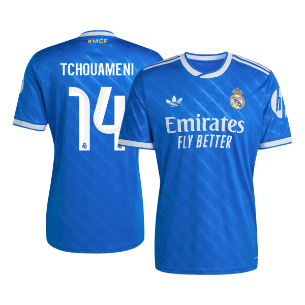 皇家马德里 楚阿梅尼 #14 第三款客场足球球衣 2025_26
