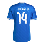 皇家马德里 楚阿梅尼 #14 第三款客场足球球衣 2025_26