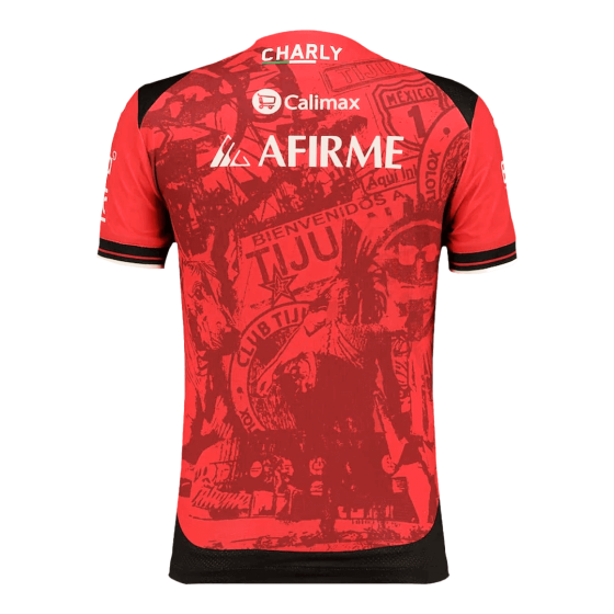 Club Tijuana Home Soccer Jersey 2025_26