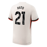 哈托 #21 切尔西客场足球球衣 2025_26 白色