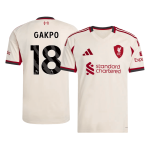 Liverpool GAKPO #18 Away Soccer Jersey 2025_26