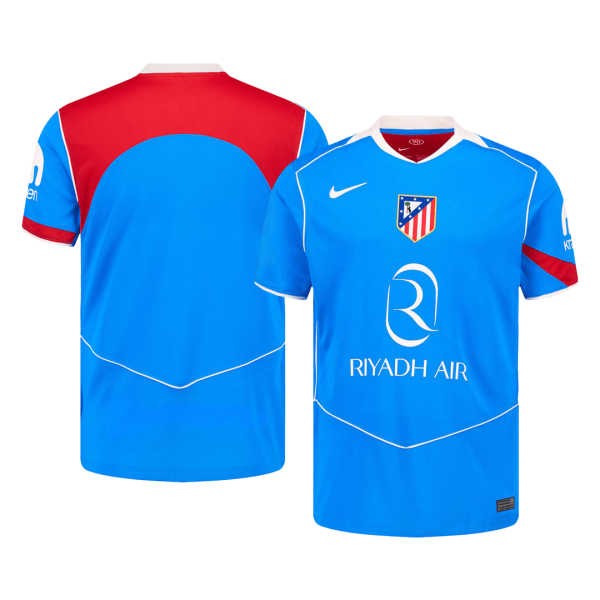 马德里竞技2025_26赛季客场第三款足球球衣