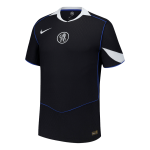 切尔西第三客场足球球衣 25_26 黑色