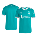 利物浦第三客场足球衫 25_26 绿色