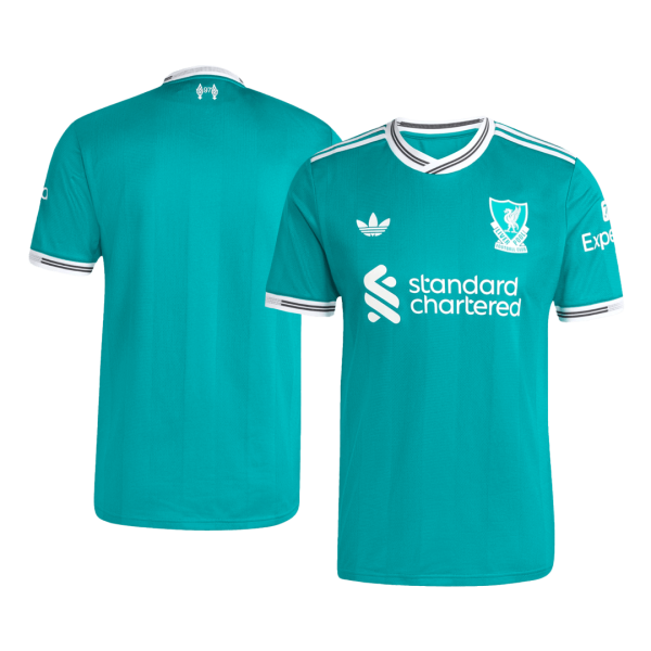 利物浦第三客场足球衫 25_26 绿色