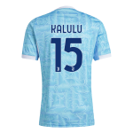 尤文图斯 卡卢卢 #15 客场足球球衣 2025_26