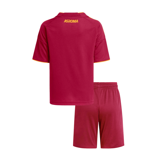 儿童罗马家庭足球球衣套装 25_26 红色