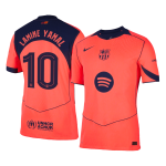 LAMINE YAMAL#10巴塞罗那第三场球衣25_26橙色-UCL