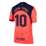 LAMINE YAMAL#10巴塞罗那第三场球衣25_26橙色-UCL
