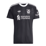 利物浦守门员足球球衣 25_26 黑色