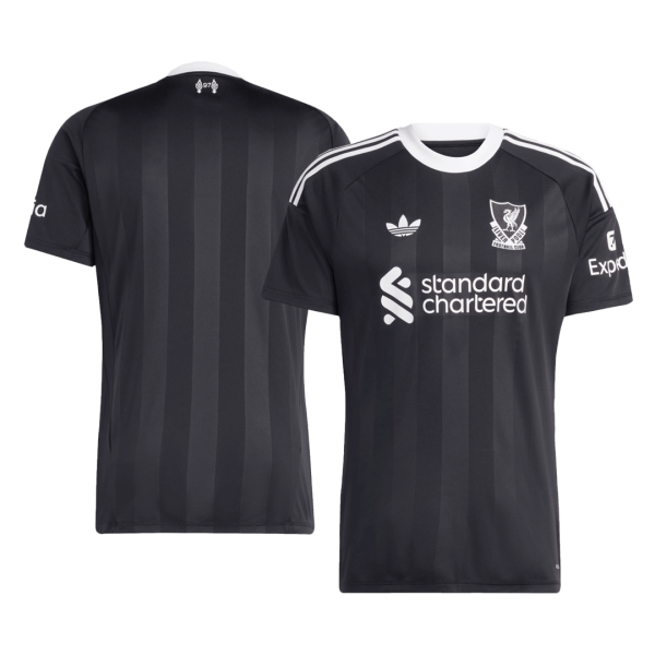 利物浦守门员足球球衣 25_26 黑色