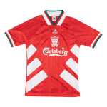 利物浦主场足球球衣复古93_95