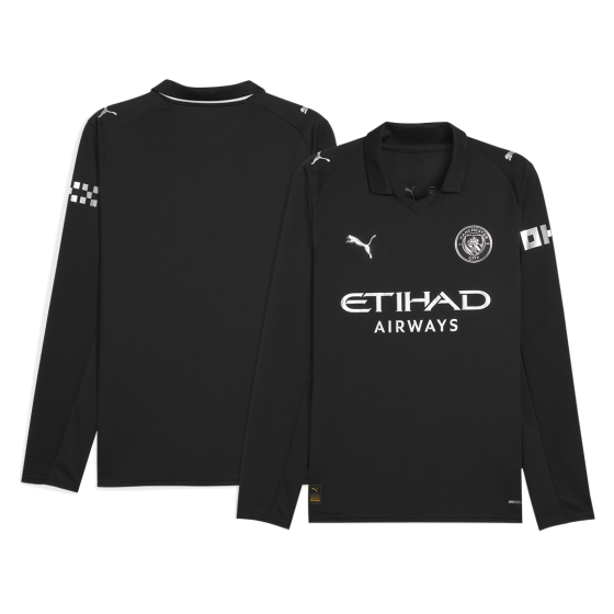 Manchester City Away Soccer Jersey Retro 2025_26 - Long Sleeve